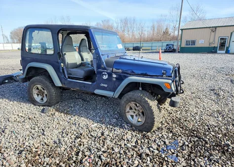 1997 Jeep Wrangler / Tj Se z USA, uszkodzony, nr VIN 1J4FY29P2VP477598